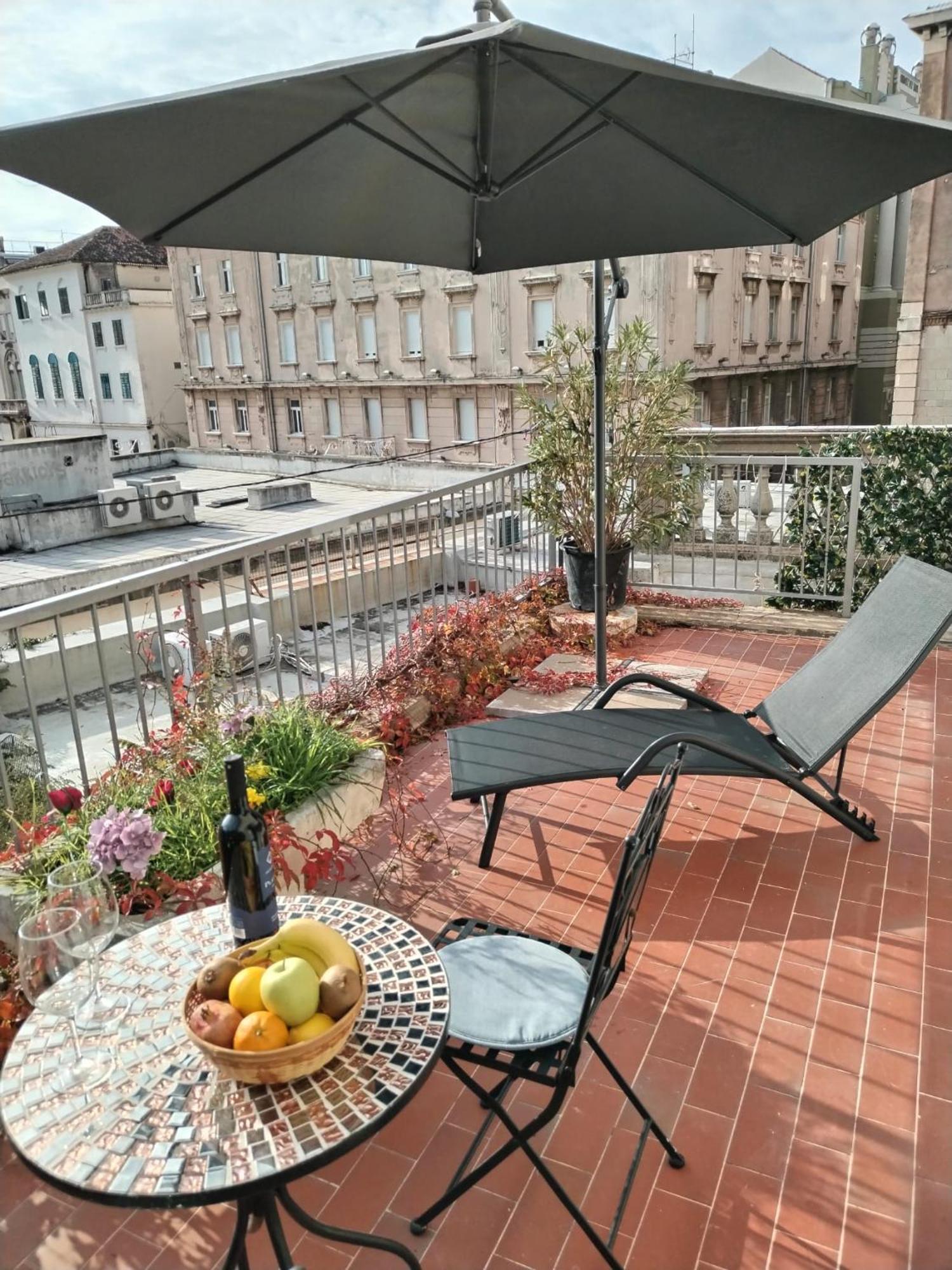스플리트 Sunny Terrace 아파트 외부 사진